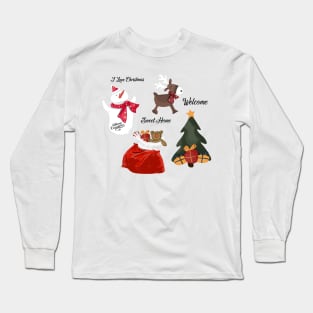 Christmas decoration two Long Sleeve T-Shirt